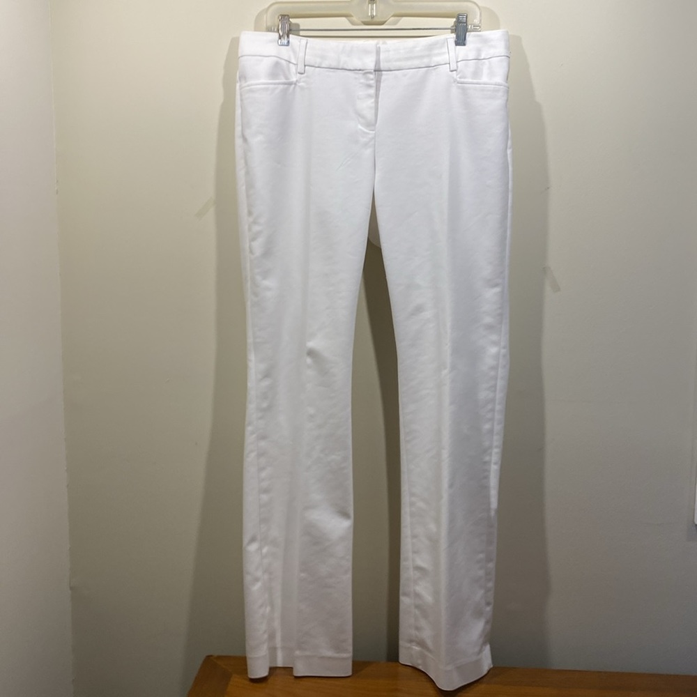 12L Express Columnist white trousers